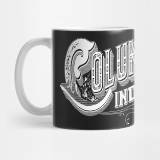 Vintage Columbus, IN Mug